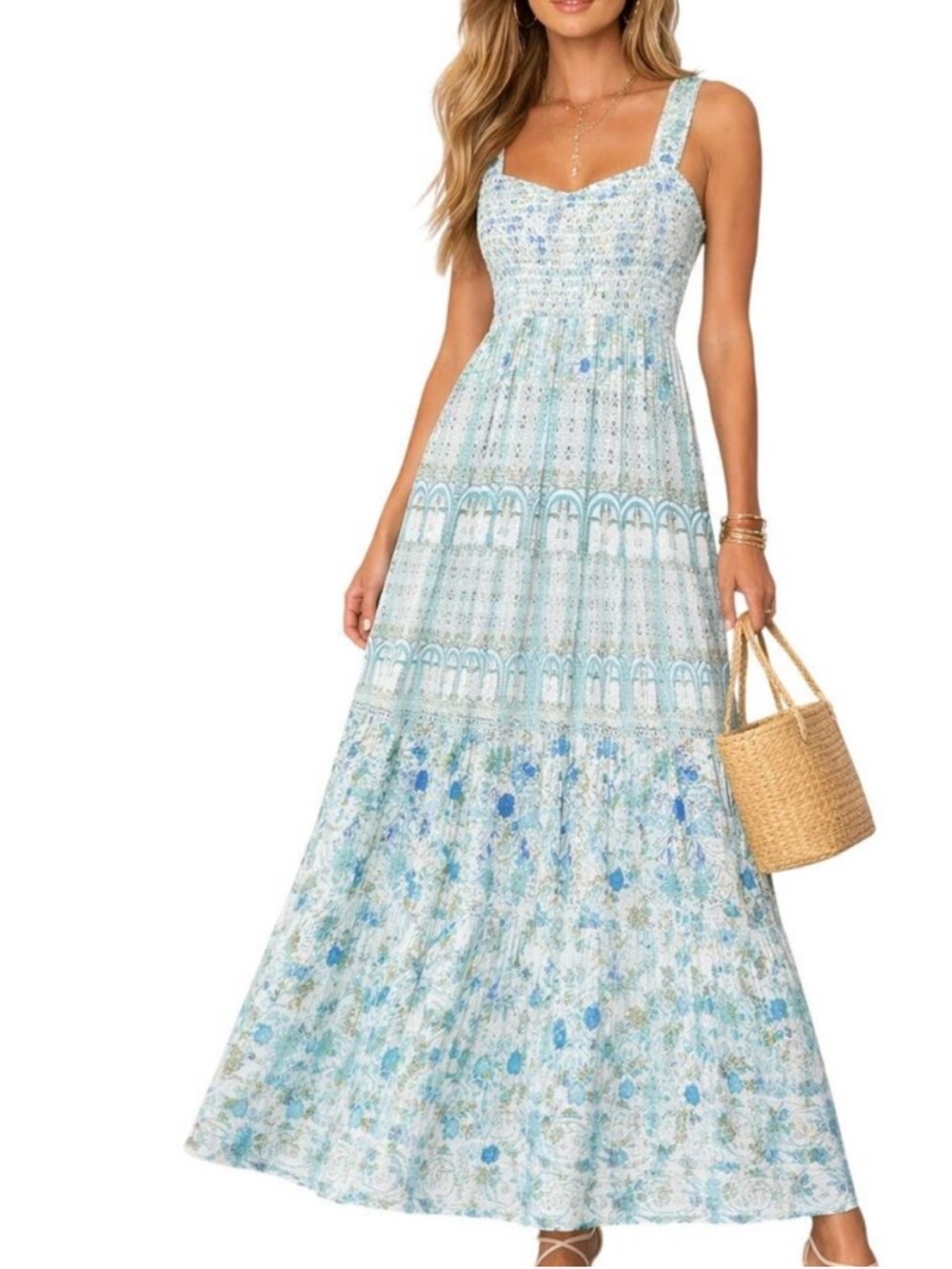Rococo sand maxi dress
